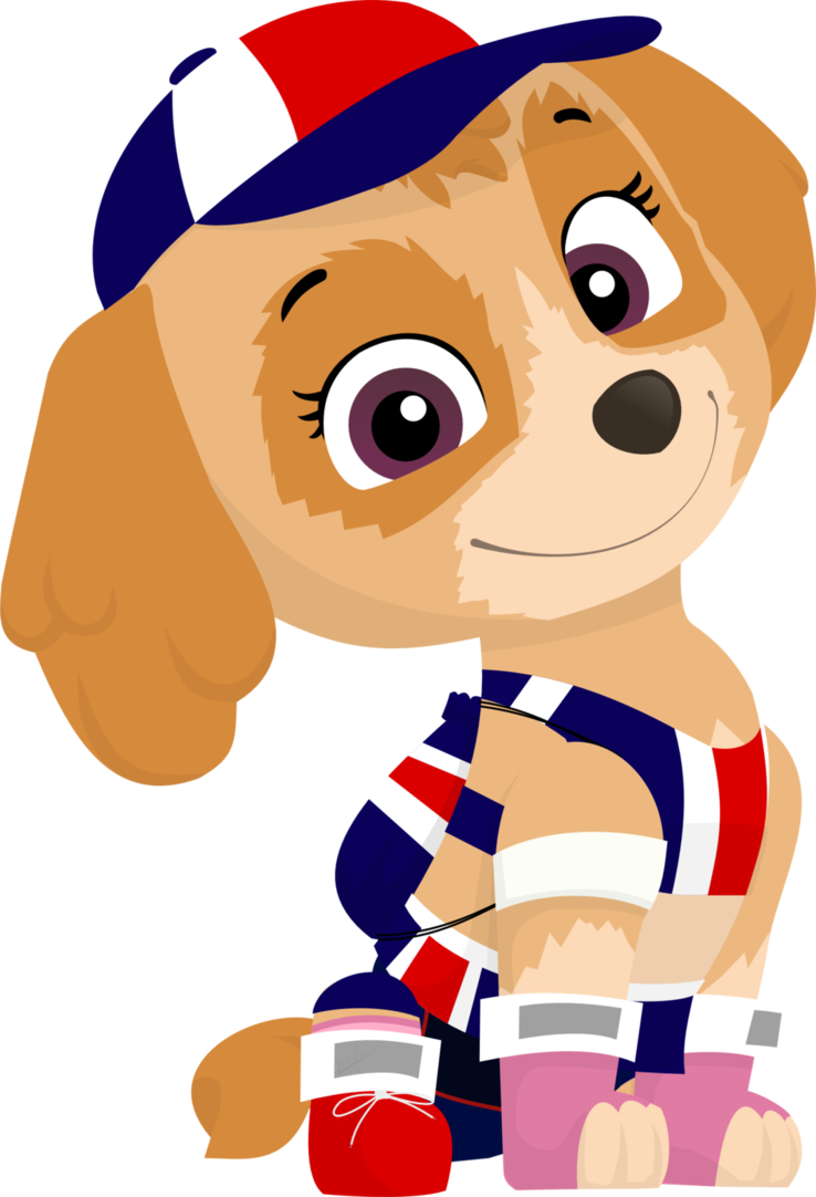 Png Black And White At Getdrawings Com Free For Personal - Skye Paw Patrol Deviantart (738x1082), Png Download