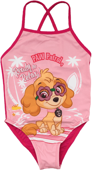 Paw Patrol Skye Swimsuit - Swimsuit (600x600), Png Download