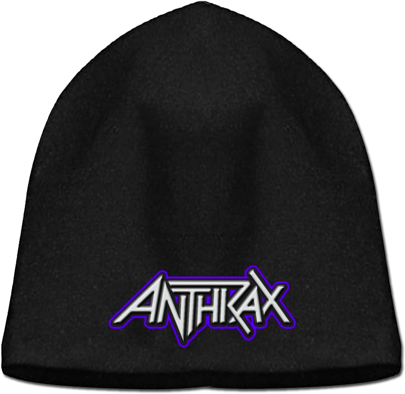 Anthrax Logo Beanie Cap - Anthrax Band (1000x1000), Png Download