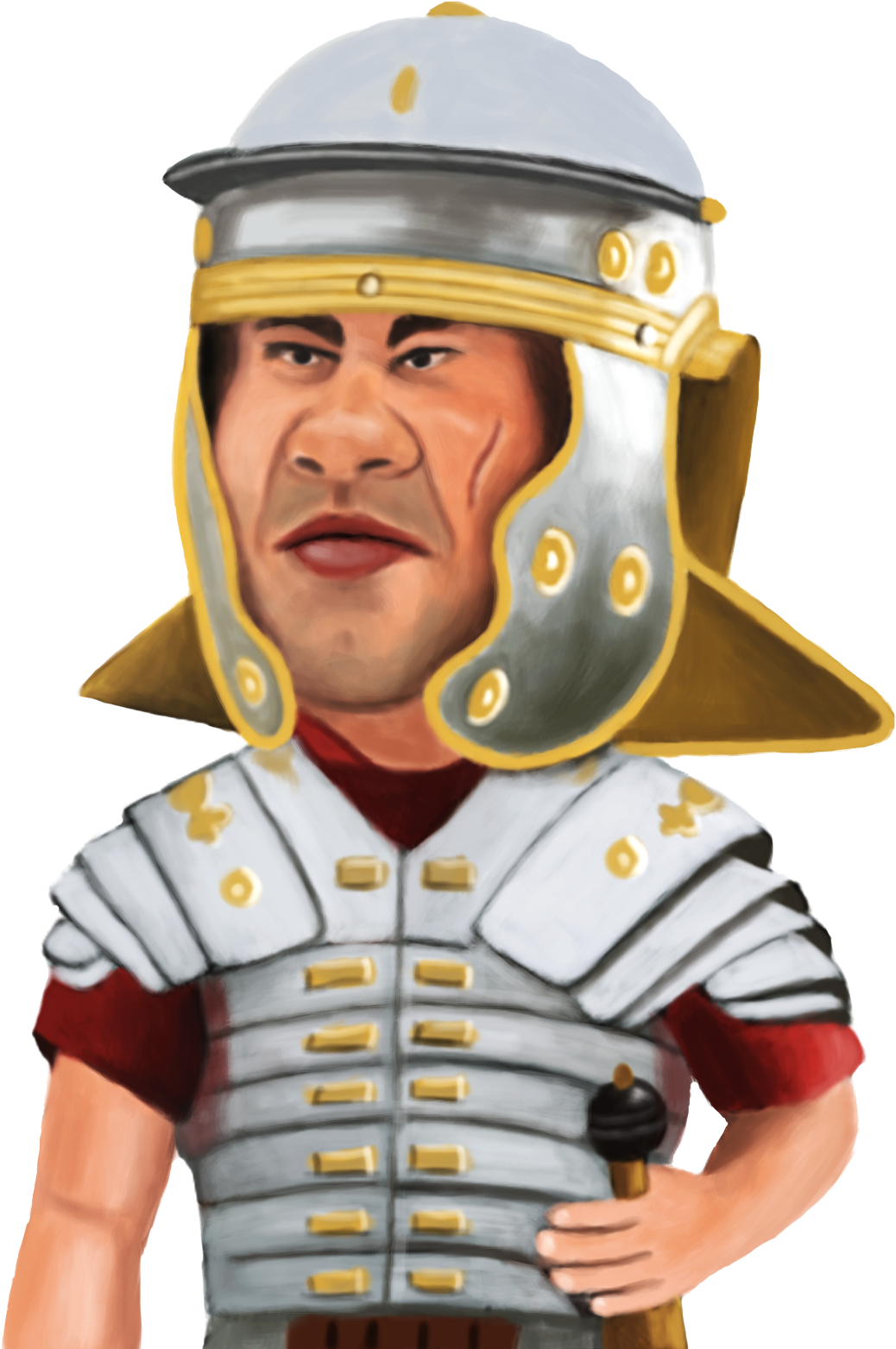 Roman Soldier - Soldier (1182x1670), Png Download