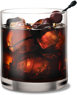 Using Just Kahlua And Vodka, This Cocktail Is Dark - Black Russian Cocktail (290x470), Png Download