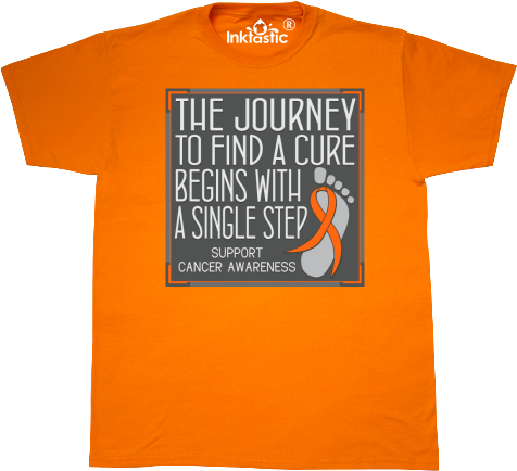 Leukemia Walk Journey To A Cure T-shirt - Active Shirt (480x480), Png Download