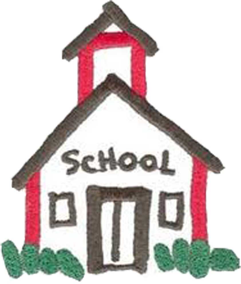 Free Schoolhouse Clipart Image School House Rock Clip - School Pal Paks Nazarene Church (1050x1050), Png Download