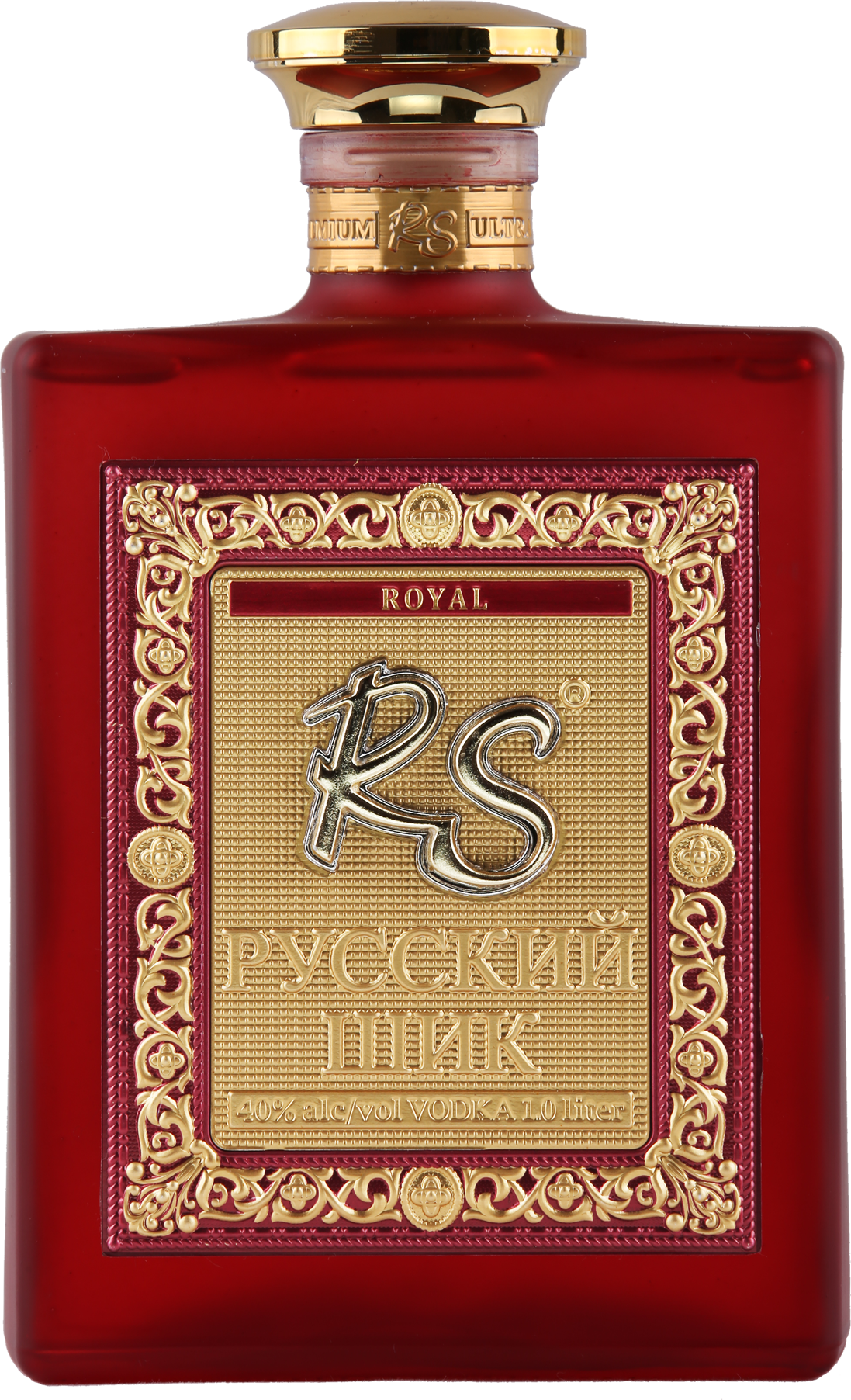 Russian Shick Royal Vodka Special 1,0l - Vodka (1097x1804), Png Download