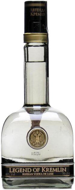 Legend Of Kremlin Vodka 750ml - Legend Of Kremlin Plain Vodka (600x900), Png Download