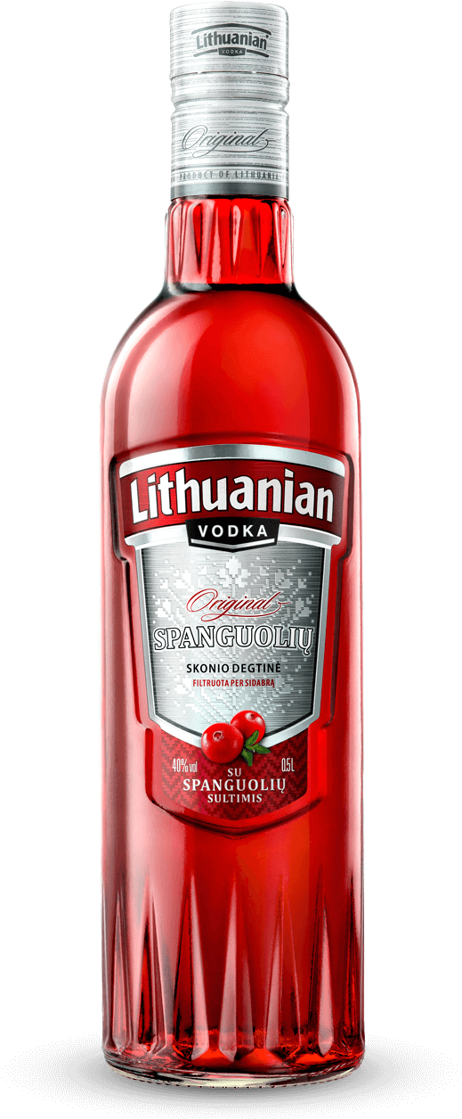 Original - Lithuanian Vodka (582x1387), Png Download