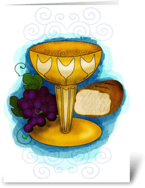 First Communion Greeting Card - First Communion (350x396), Png Download