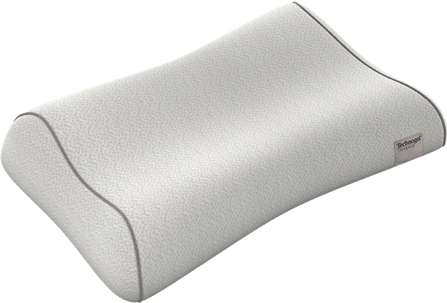 Technogel Contour Pillow Left Angle Side View - Technogel Pillow (700x700), Png Download