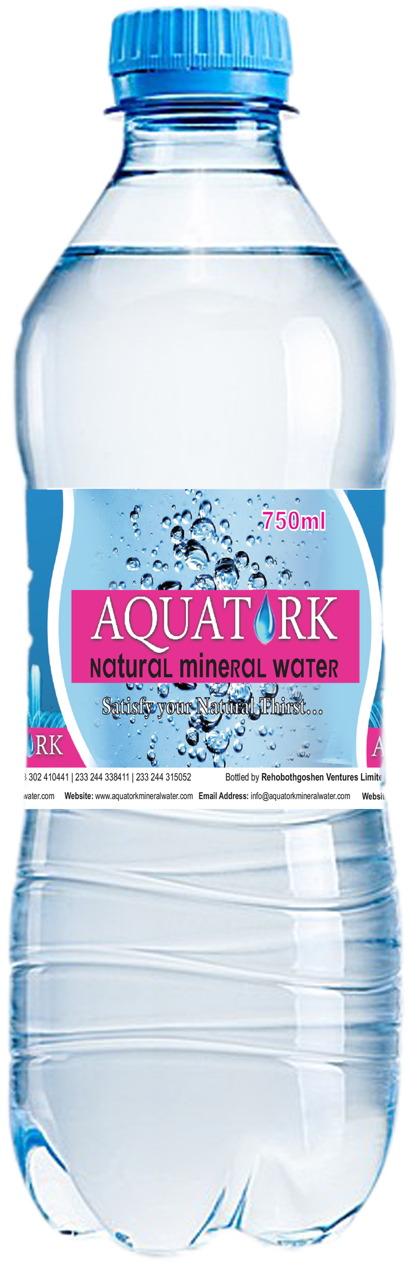 20 Bottles Shrink Wrapped - Mineral Water (3507x2481), Png Download