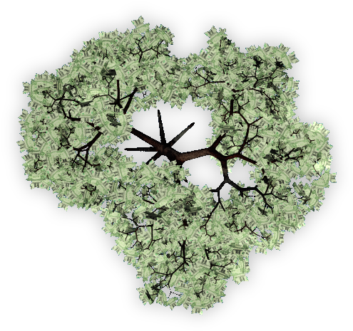 Moneytree 06 Feb 2009 - Circle (810x607), Png Download