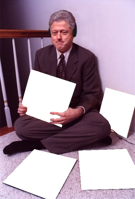 View Billclintonswag , - Bill Clinton Vinyl (465x683), Png Download