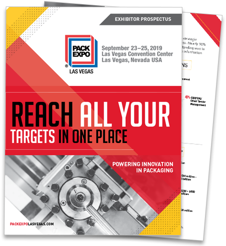 Reserve Exhibit Space Today - Pack Expo (456x500), Png Download
