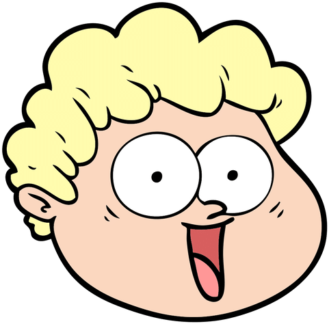 Surprised - 0shares - Sorpresa Caricatura (500x500), Png Download