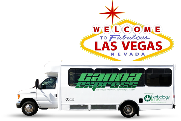 Free Dispensary Tour - Welcome To Las Vegas (634x423), Png Download