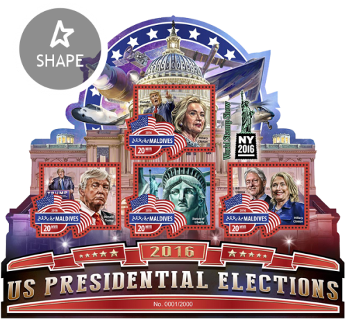 Mld16510a Us Presidential Election - Donald Trump (500x500), Png Download