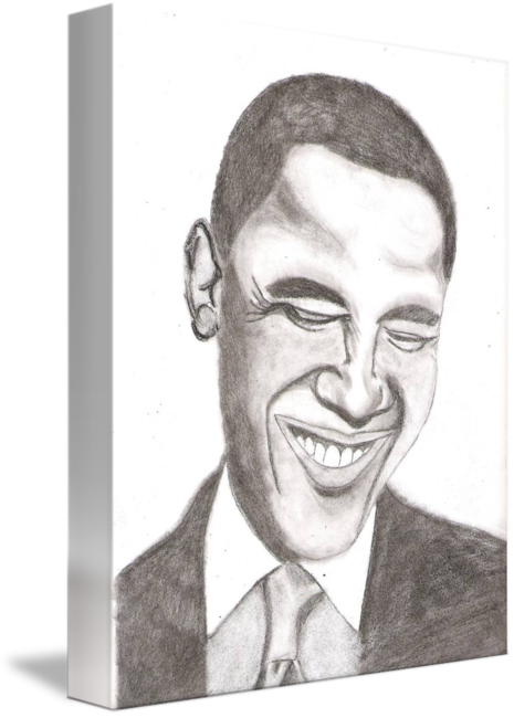 Baroc Obama By Danielle Livingston Png Free Stock - Barack Obama (465x650), Png Download