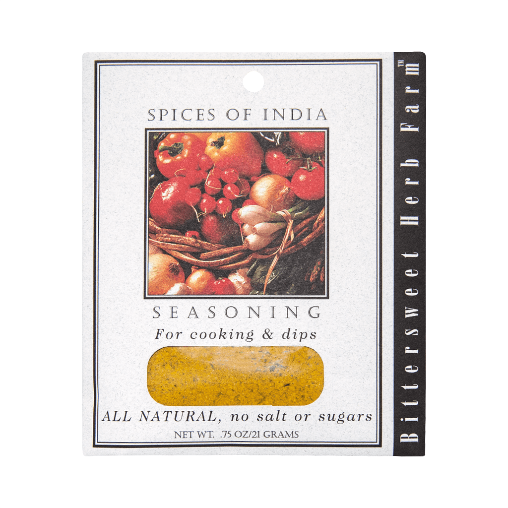 Download Spices Of India Seasoning Packet Bittersweet Herb Farm Zesty
