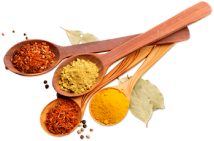 Spoon With Spice Png (600x315), Png Download
