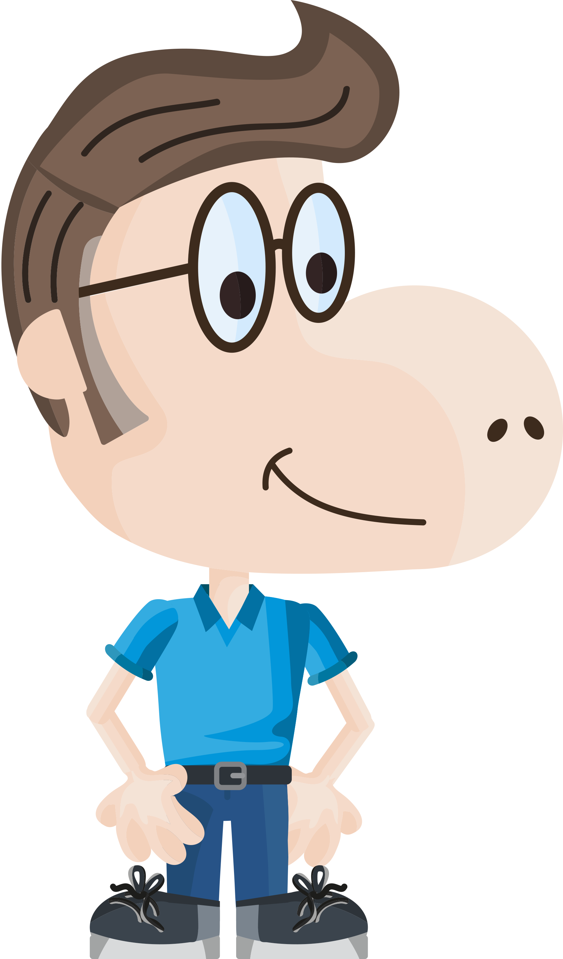 Pepe-calle 2 Png - Portable Network Graphics (1814x3089), Png Download