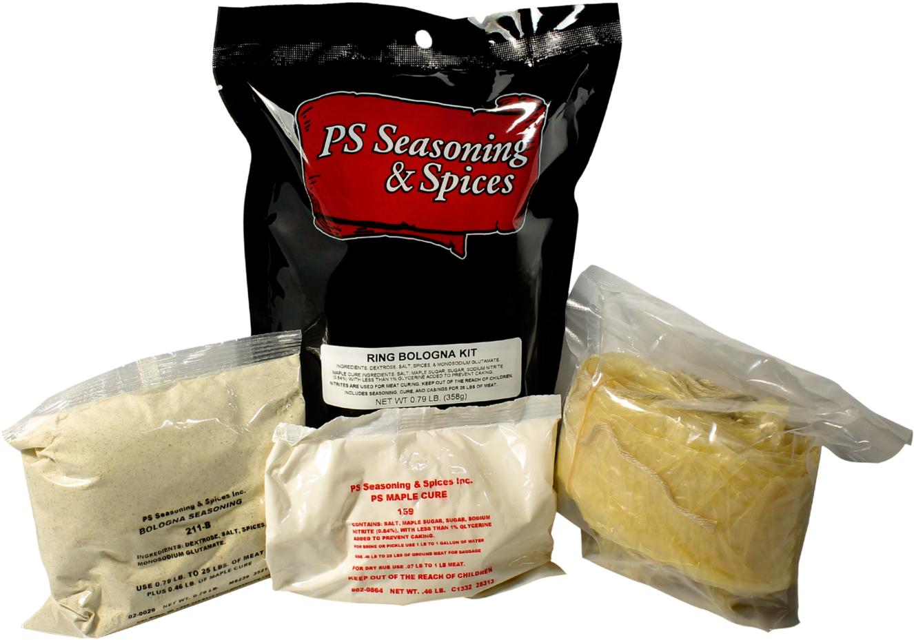 Ps Seasoning & Spices Ring Bologna Kit - Ring Bologna (1400x1400), Png Download