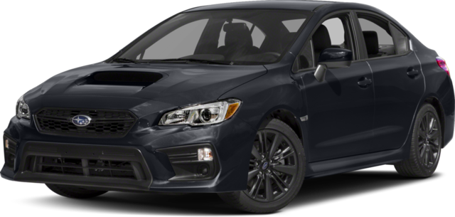2018 Subaru Wrx Sedan - 2019 Subaru Wrx Black (640x305), Png Download
