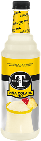 Mr & Mrs T's Pina Colada Mix - Mr And Mrs T Mix (250x500), Png Download