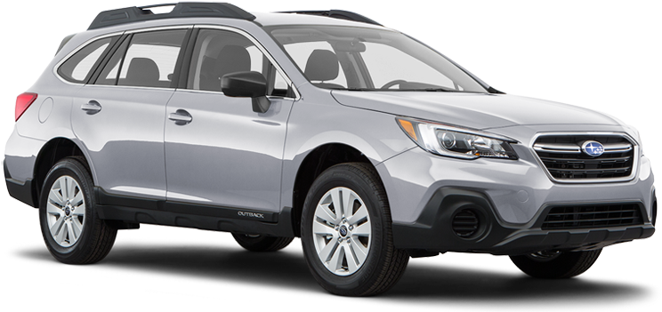 2019 Subaru Outback - 2018 Subaru Outback Silver (750x350), Png Download
