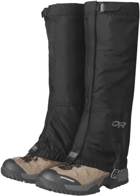 Lightspeed Image Id - Outdoor Research Mens Rocky Mountain High Gaiters Black (700x700), Png Download