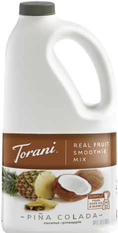 Torani Pina Colada Real Fruit Smoothie Mix - Torani Pina Colada Real Fruit Smoothie Mix (2 Pack), (500x500), Png Download