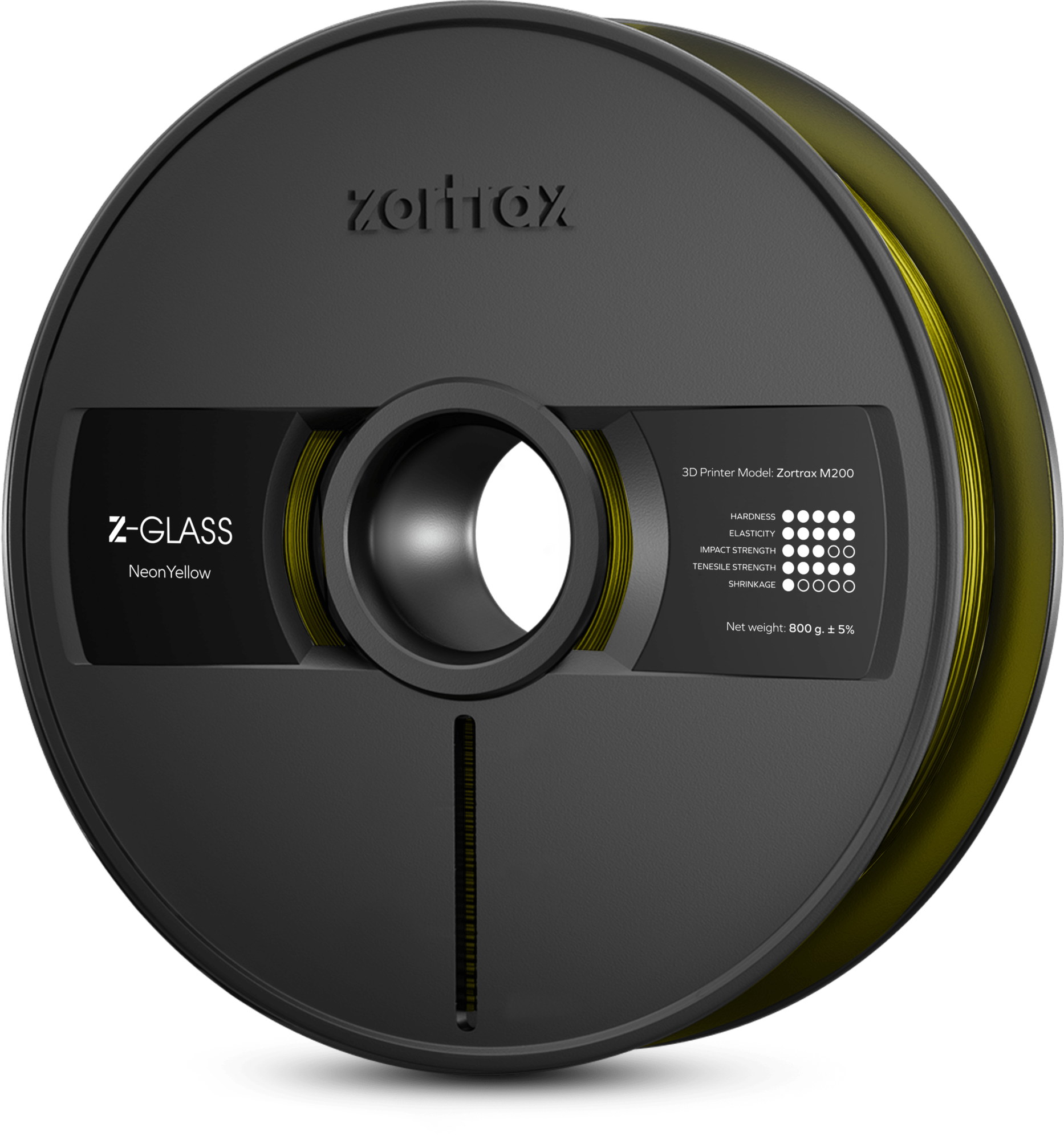 Zortrax Z-glass Neon Yellow - Zortrax Z Esd (1866x2000), Png Download