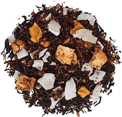 Poolside Pina Colada Organic Black Tea - Colada (480x480), Png Download