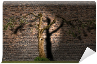 Blossoming Apple Tree With Shadow Wall Mural • Pixers® - Apple (400x400), Png Download