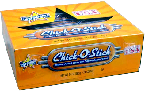 Chick O Stick Crunchy Peanut Butter And Toasted Coconut - Chick O Stick Chick-o-stick Candy, Crunchy Peanut Butter (500x500), Png Download