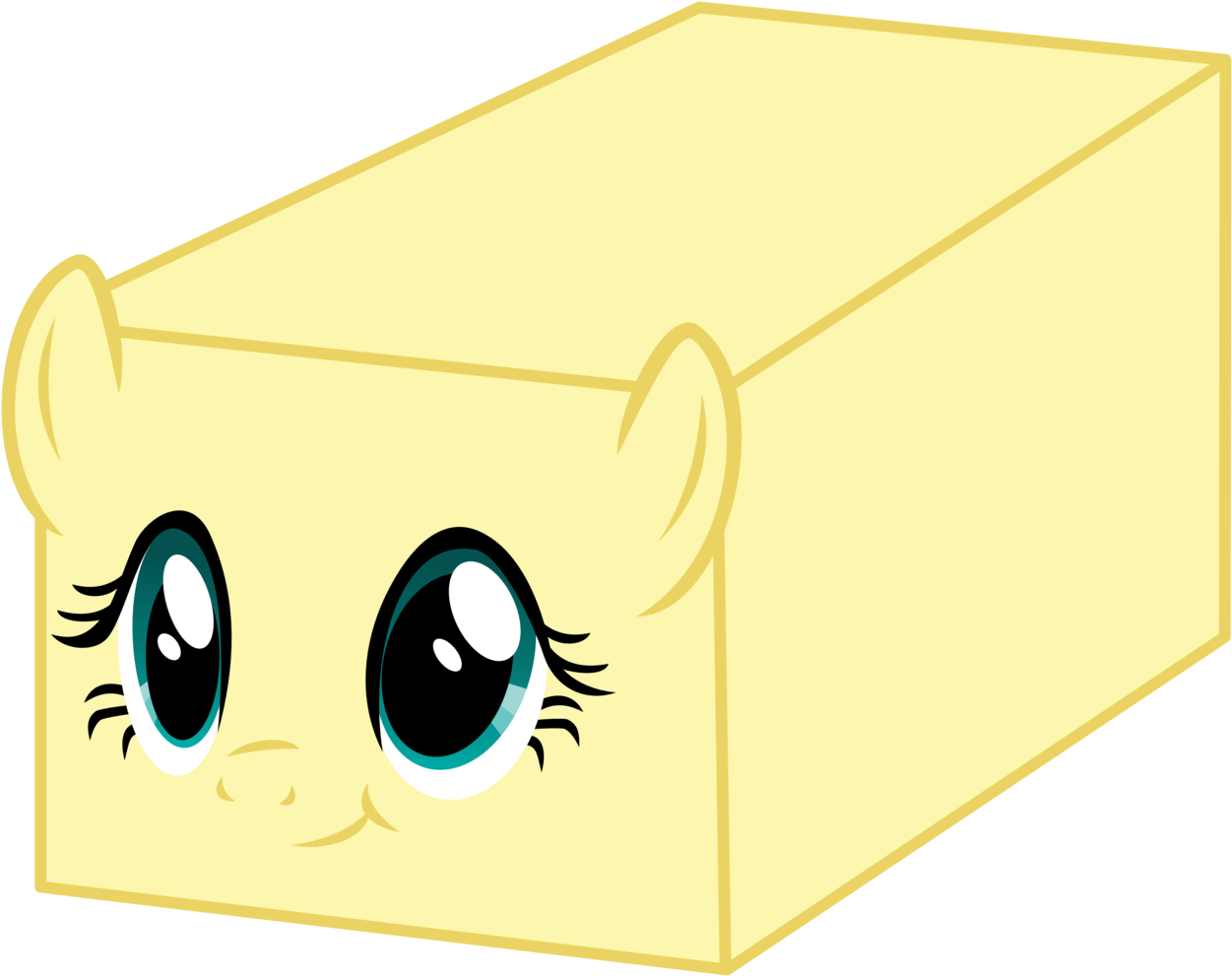 Butter Clipart Transparent - Fluttershy Butter (1280x1020), Png Download