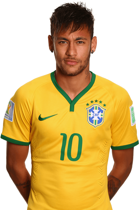 Como O Twitter Reagiu Ao Jogo Entre Brasil E Chile - Neymar Hot (525x700), Png Download