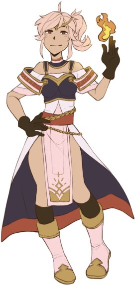 Hey Guys Here's Another Goddamn Heckin Oc I'm Working - Celica X Mae (313x600), Png Download