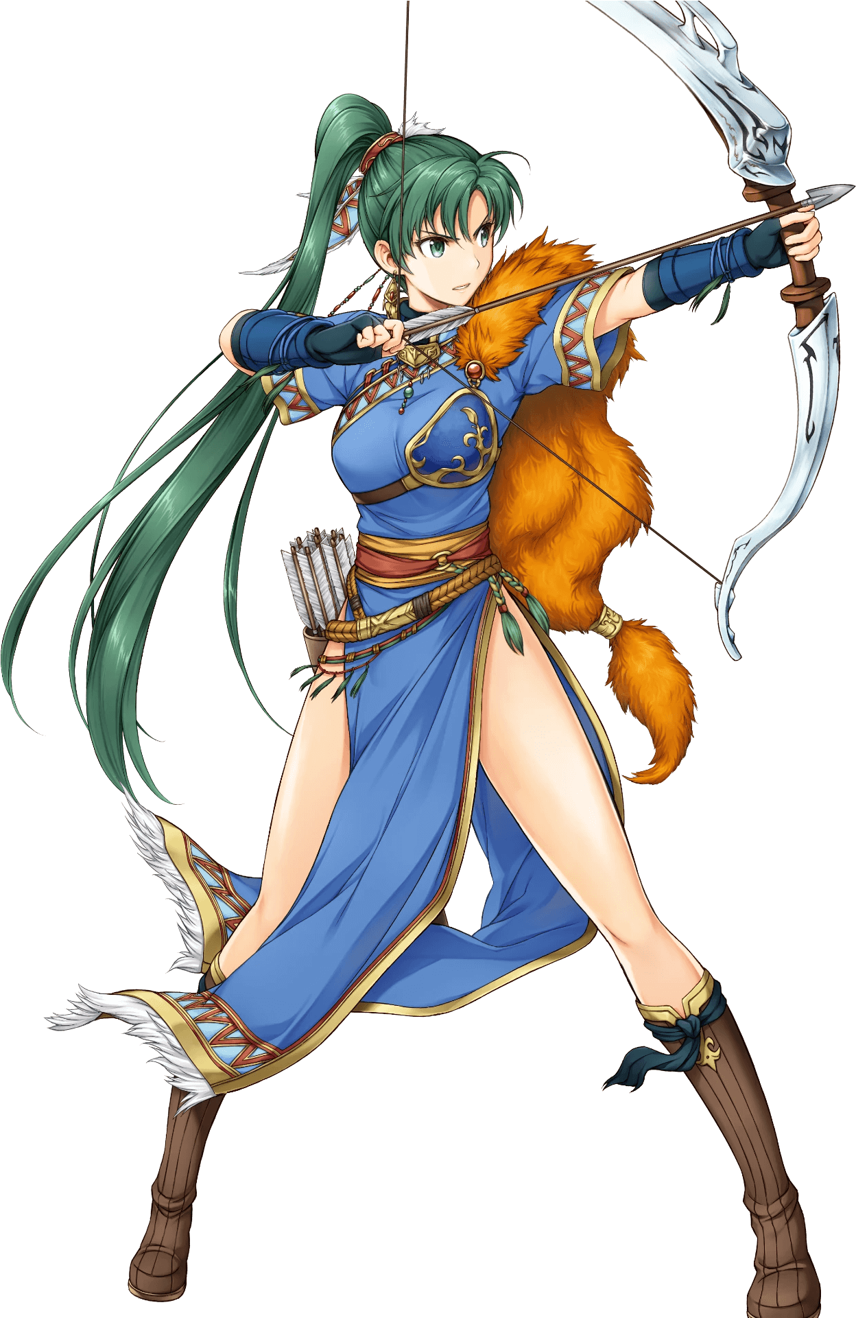 Kozaki Vs Yamada Kotaro - Fire Emblem Heroes Lyn (1684x1920), Png Download