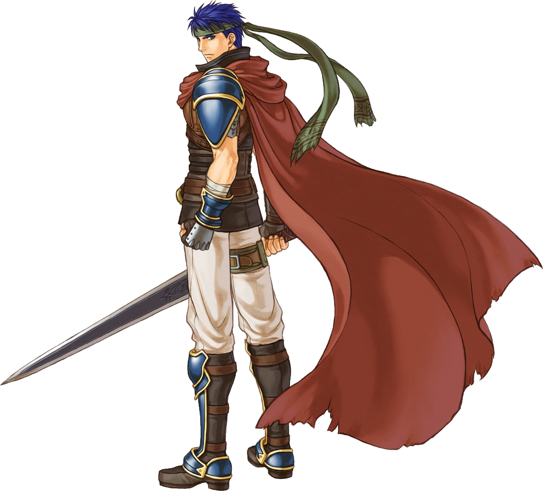 Ike - Fire Emblem Radiant Dawn Official Art (1091x987), Png Download