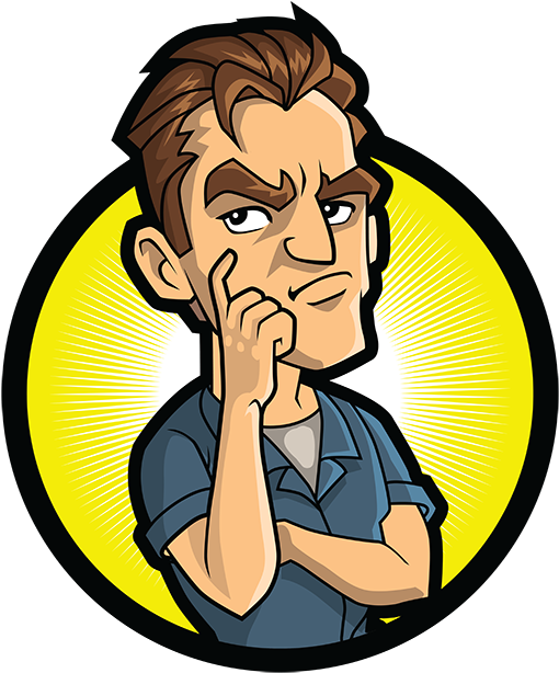 Reasonably Angry Man - Angry Man Png (533x624), Png Download