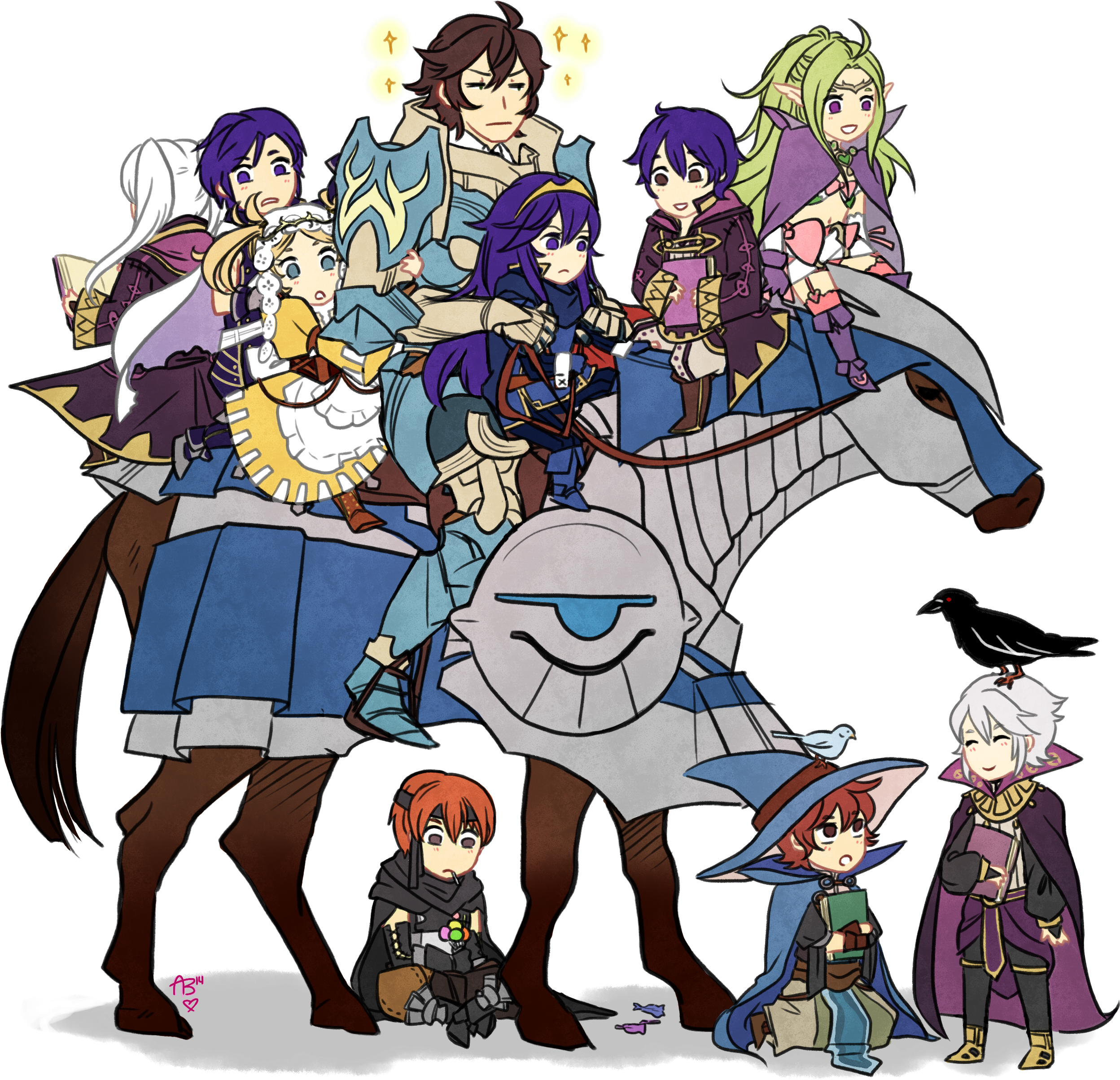 Fire Emblem Awakening Fire Emblem - Fire Emblem Awakening Frederick Memes (2500x2420), Png Download