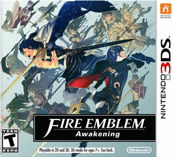 Game Fire Emblem Awakening 3ds (375x471), Png Download