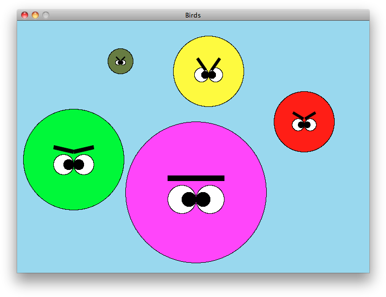 You'll Write A Function Called Bird That Creates A - Circle (780x602), Png Download