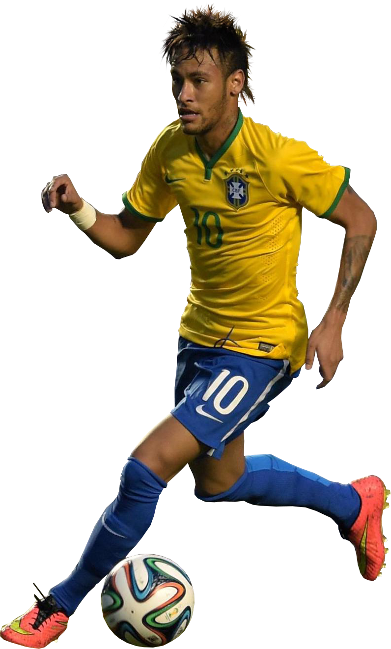 Free Download Neymar Clipart Neymar Brazil Football - Neymar Png Render (796x1321), Png Download