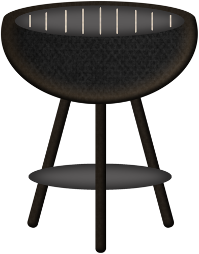 Summer Clipart, Food Clipart, Picnic Theme, Clip Art - Grill Clip Art (391x500), Png Download