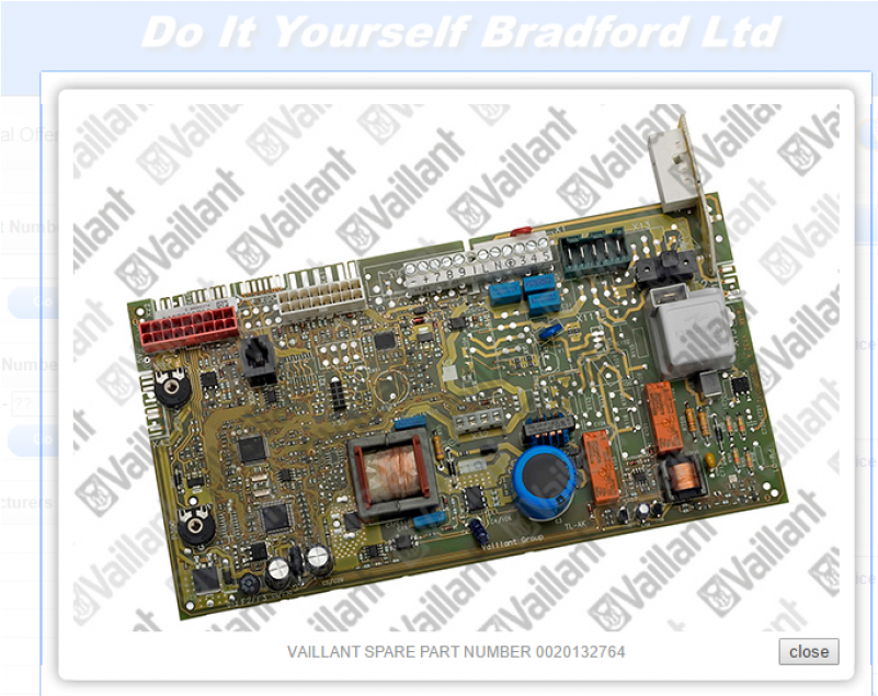 Vaillant 0020132764 Printed Circuit Board (800x800), Png Download