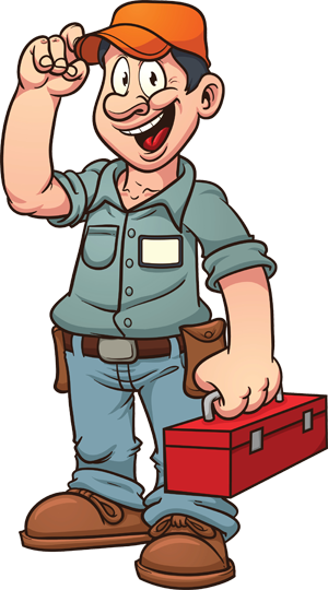 Can Solve All Your Repair Needs - Handy Man Png (300x540), Png Download