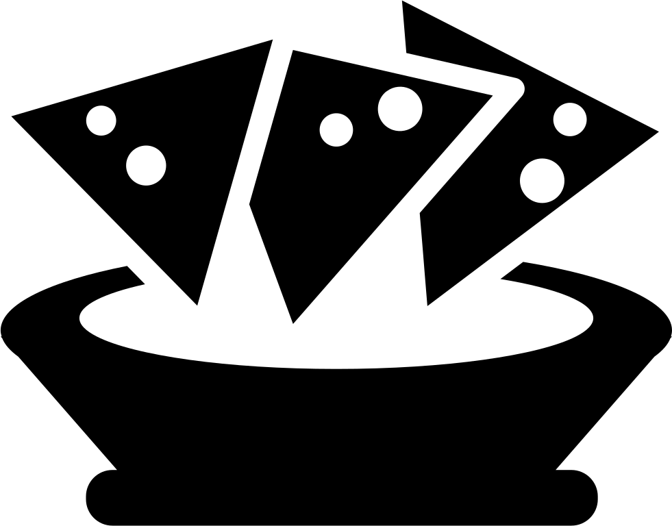 Guacamole With Totopos Delicious Hot Spicy Mexican - Icono Comida Mexicana Png (981x768), Png Download