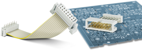 Printed Circuit Board Connectors - Printed Circuit Board (563x250), Png Download