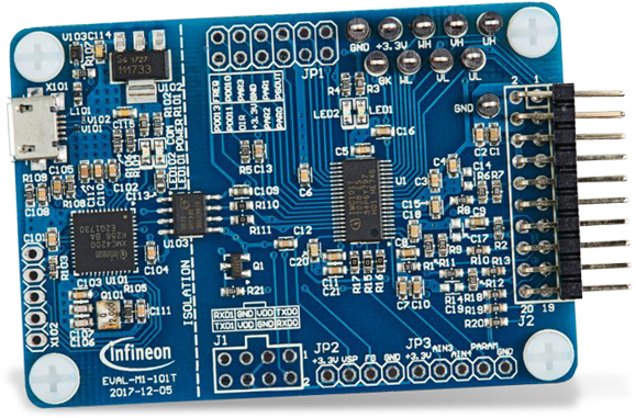 Infineon Technologies Eval M1 101t Evaluation Control - Evaluation (600x436), Png Download