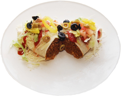 Steak Or Chicken, $5 - Fishcake (500x394), Png Download